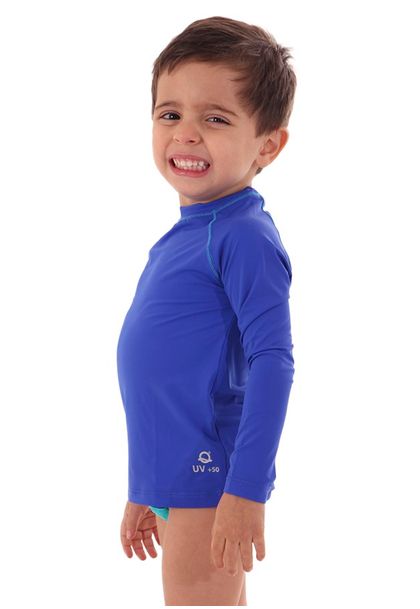 Camiseta Bebê Manga Longa UV 50+ Boy