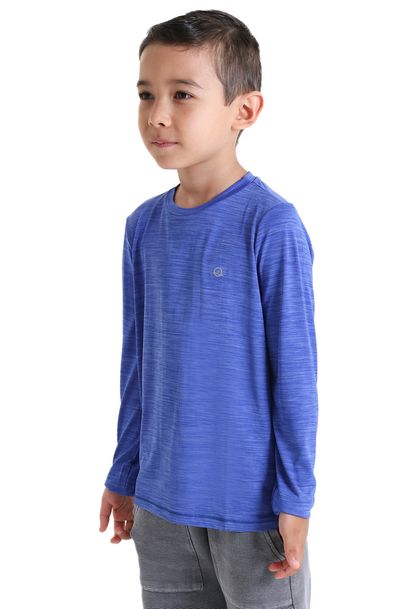 Camiseta Infantil Manga Longa Levíssima Boy