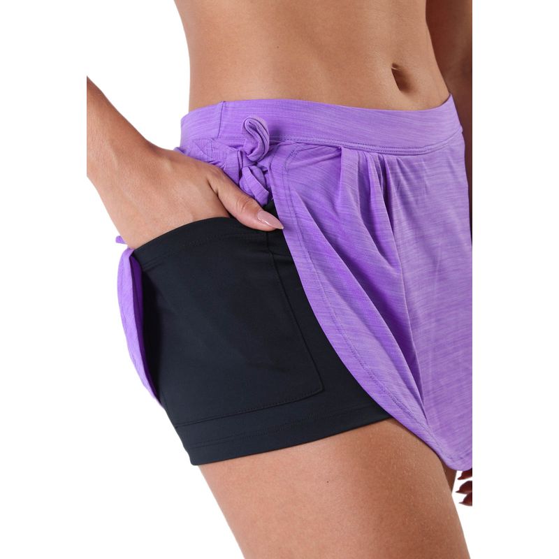 Shorts Saia Fitness com Laço Antiodor