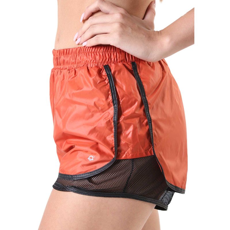 Shorts Feminino Curto Boxer com Tela Matrix
