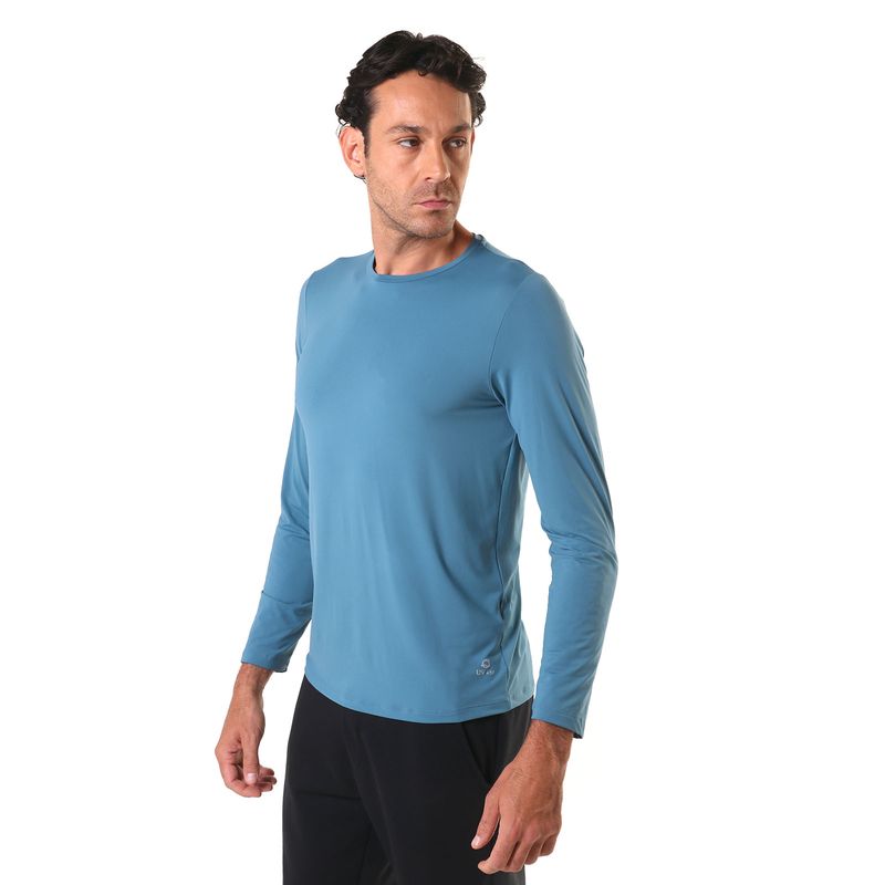 Camiseta Masculina Manga Longa UV 50+ Luna