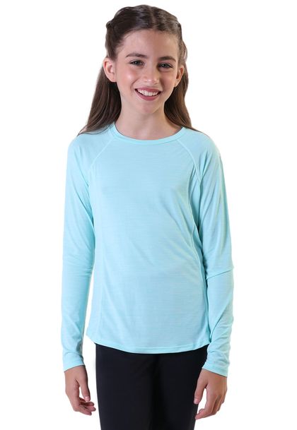 Camiseta Infantil Manga longa Levíssima Feminina