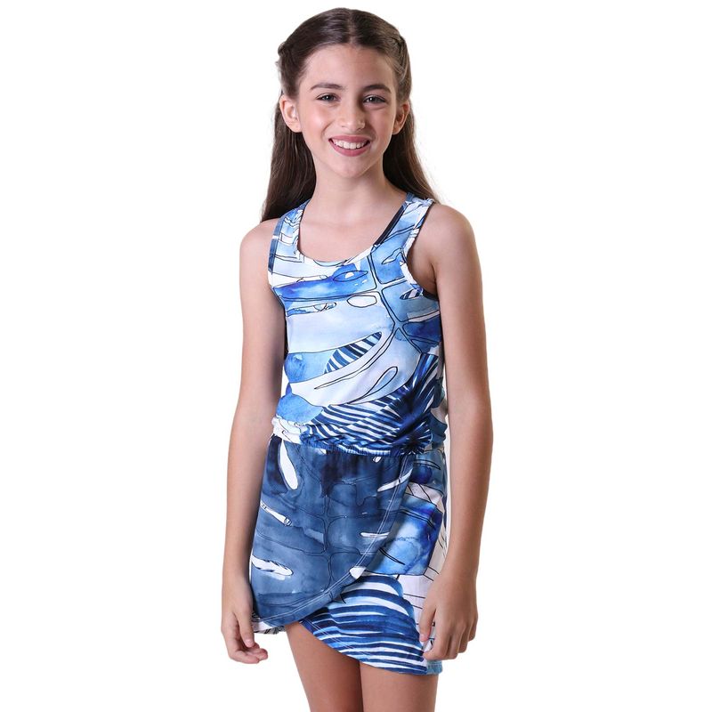 Vestido de outlet praia infantil