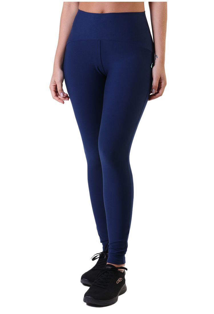 Calça legging 2024 feminina azul marinho