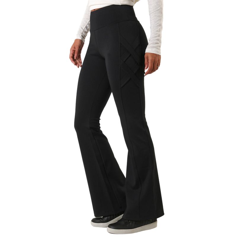 Calça Feminina Flare Montaria com Detalhe Lateral