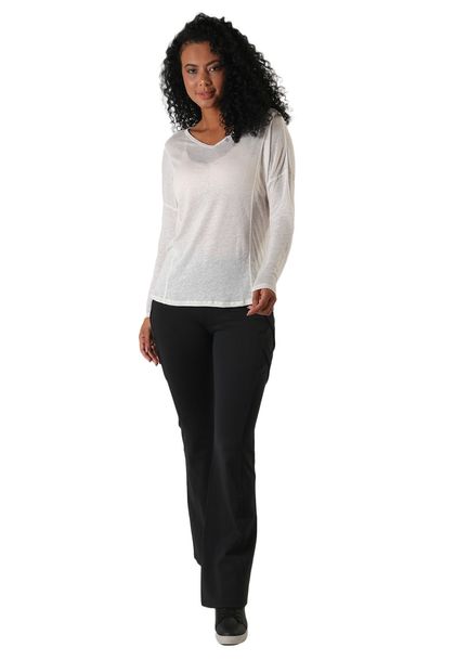 Calça Feminina Flare Montaria com Detalhe Lateral