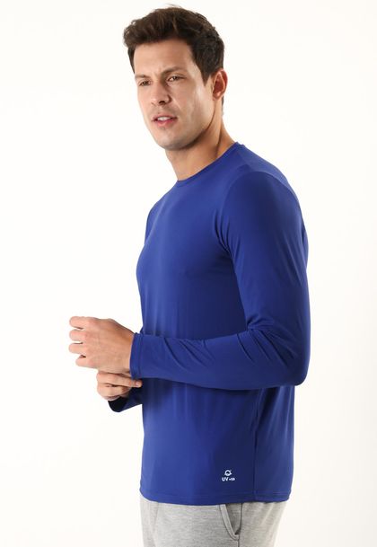 Camiseta Masculina Manga Longa UV 50+ Luna