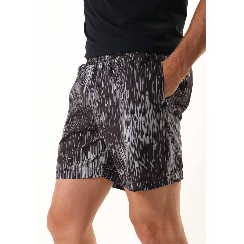 Shorts Masculino Com Bolso Lateral 7 Polegadas Wind Black