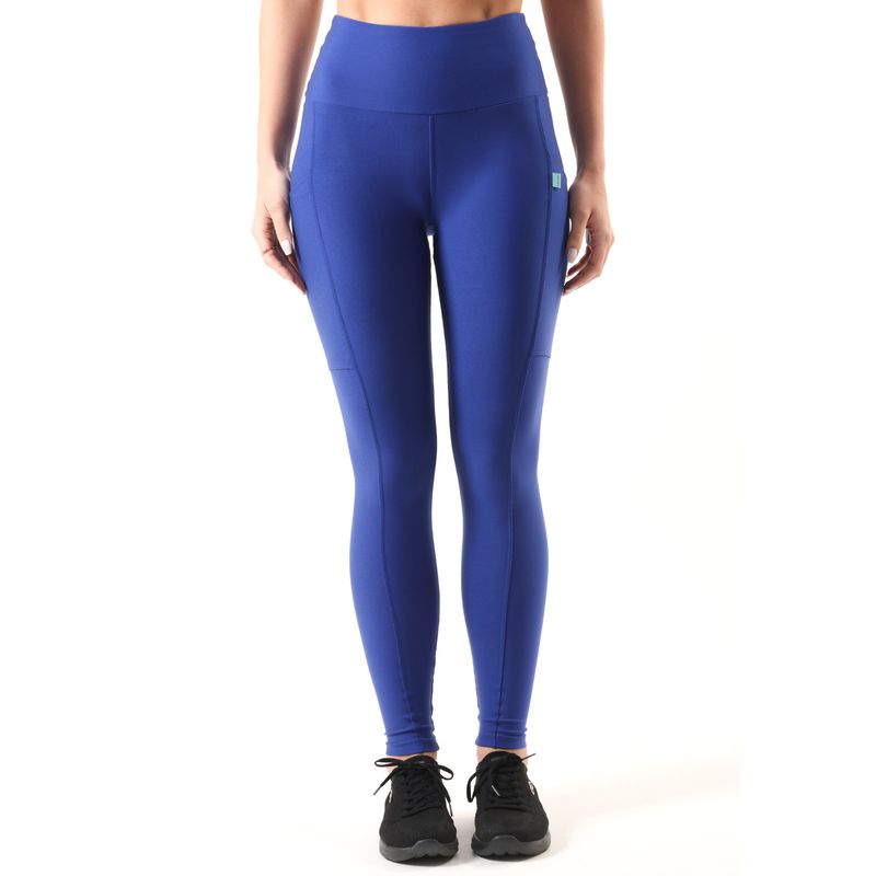 Calça Legging Feminina  Power com Bolsos Laterais