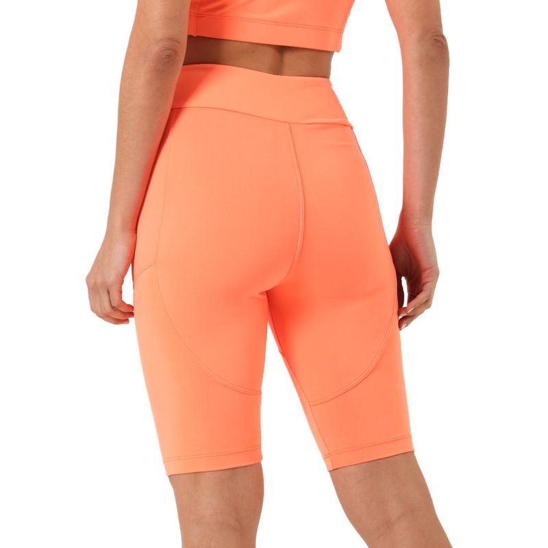 Bermuda Fitness Feminina Biker Light Com Recortes