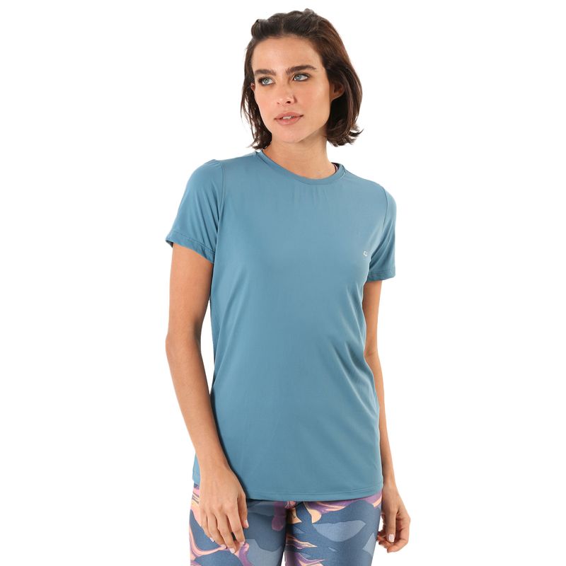 Camiseta Feminina Manga Curta UV 50+