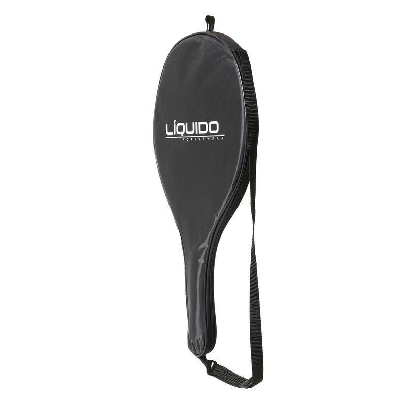 Kit Raquete Beach Tennis Carbono Verde com Bolsa Raqueteira