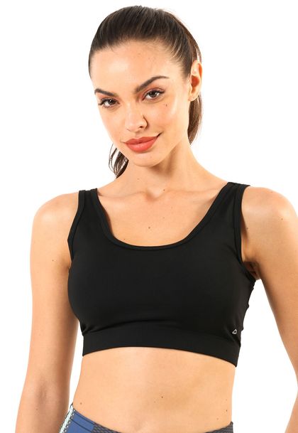 Top Fitness Sem Bojo Regata com Recorte Compress