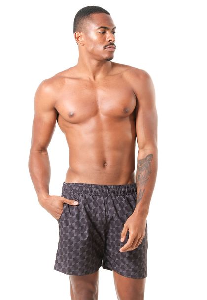 Shorts Masculino Com Bolso Lateral 7 Polegadas Optical