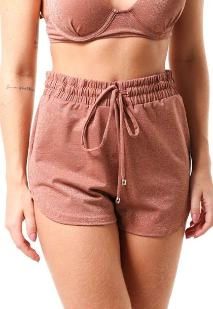 Shorts Feminino Curto Shine