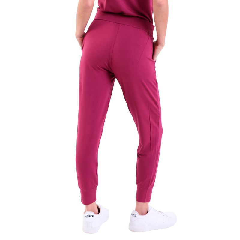 Calça Feminina Jogger Com Bolso Moletinho
