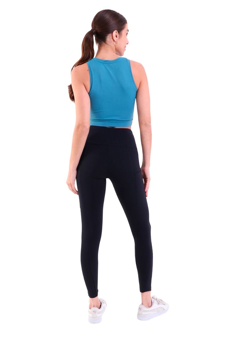 Kit Calça Legging Academia Camiseta Blusa Fitness Dry UV50