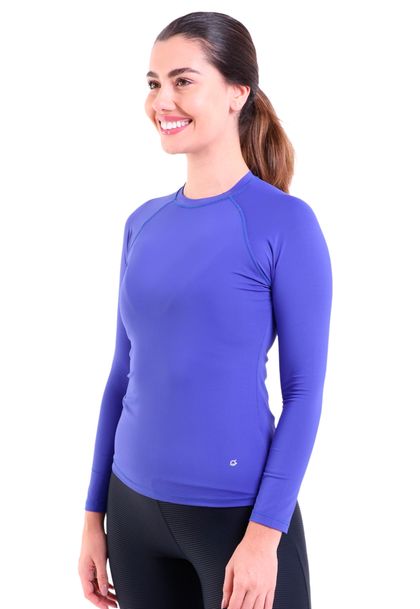 Camiseta Manga Longa Feminina Luna Com Proteção UV 50+