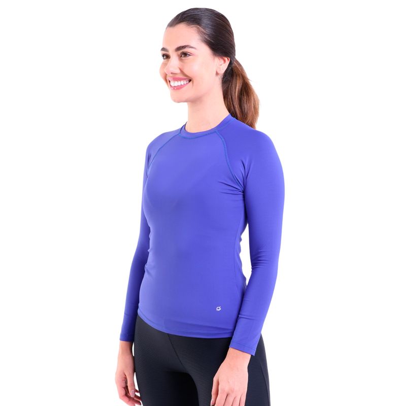 Camiseta Manga Longa Feminina Luna Com Proteção UV 50+