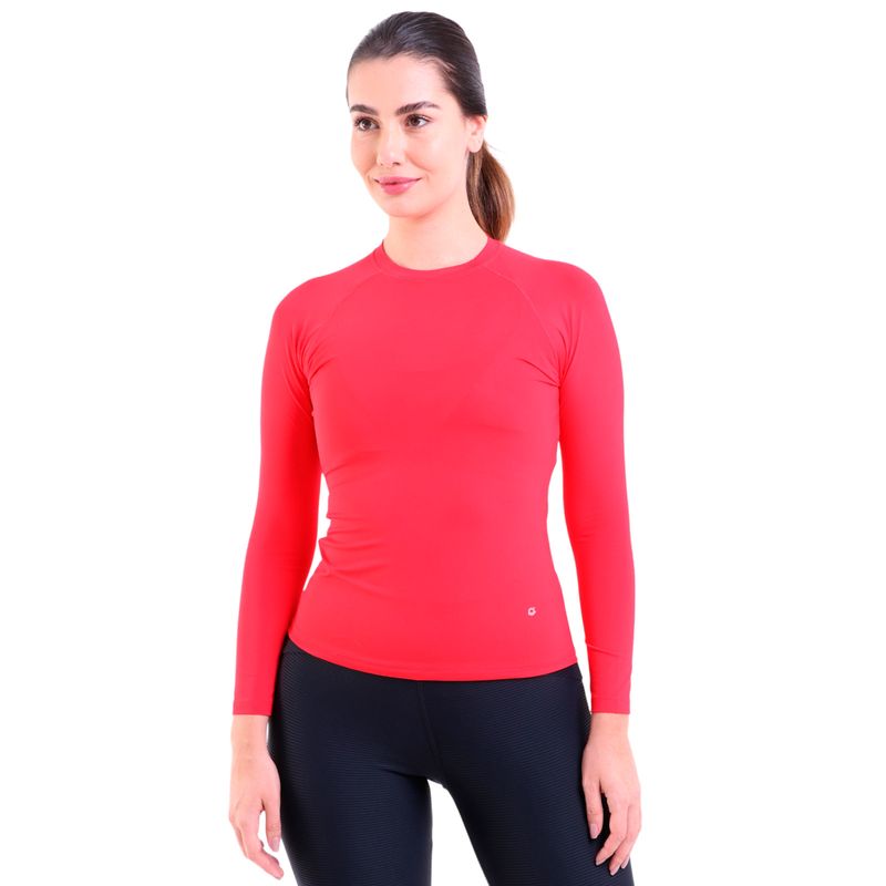 Camiseta Manga Longa Feminina Luna Com Proteção UV 50+
