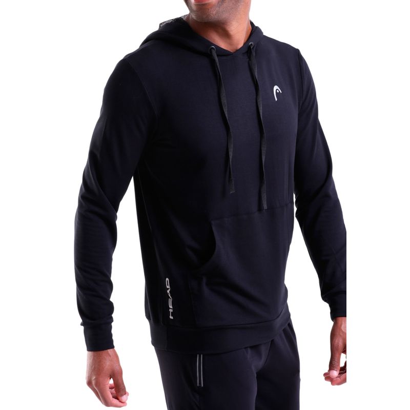 Blusão Masculino Moletinho Canguru com Capuz Head
