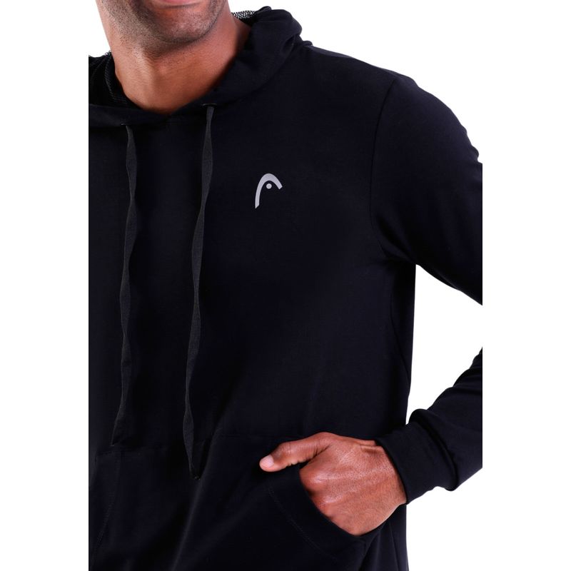 Blusão Masculino Moletinho Canguru com Capuz Head