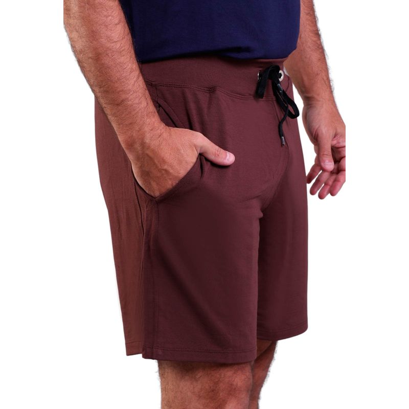 Bermuda Masculina Moletinho com Bolso 7 Polegadas