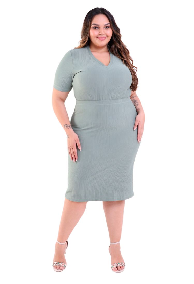 Plus size shop pencil dress
