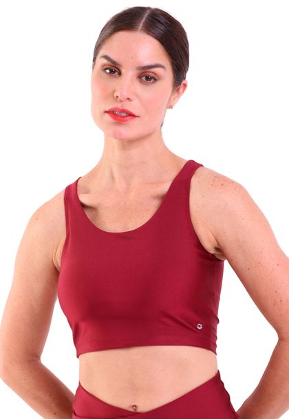 Top Fitness Regata com Recortes Trilobal