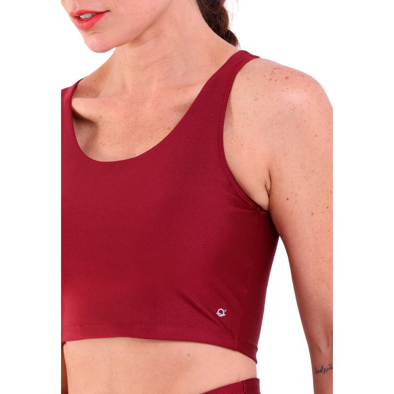 Top Fitness Regata com Recortes Trilobal