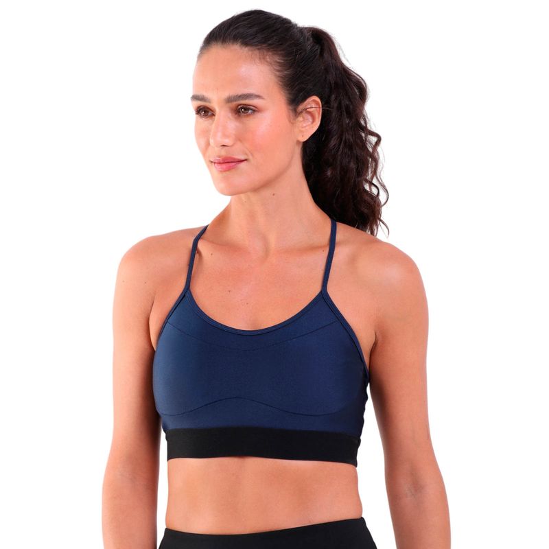 Top Fitness Alças Ajustáveis Bojo Removivel Trilobal
