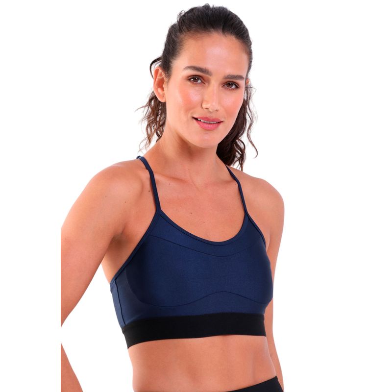 Top Fitness Alças Ajustáveis Bojo Removivel Trilobal