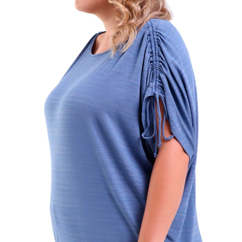 Blusa Feminina Plus Size com Puxador