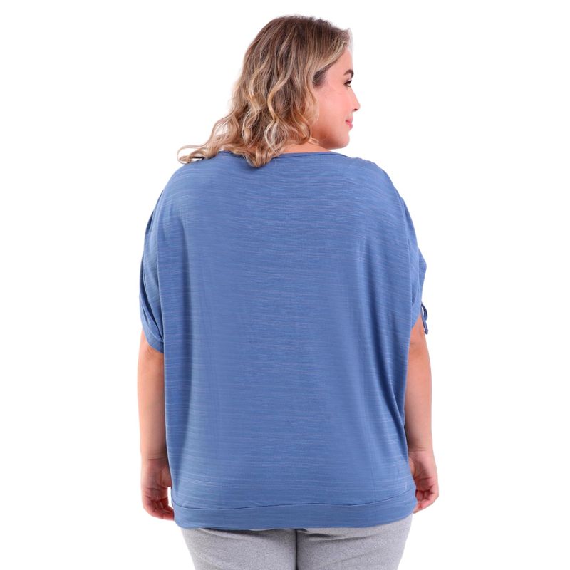 Blusa Feminina Plus Size com Puxador