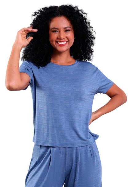 Blusa Feminina Manga Ampla