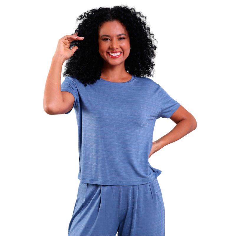 Blusa Feminina Manga Ampla