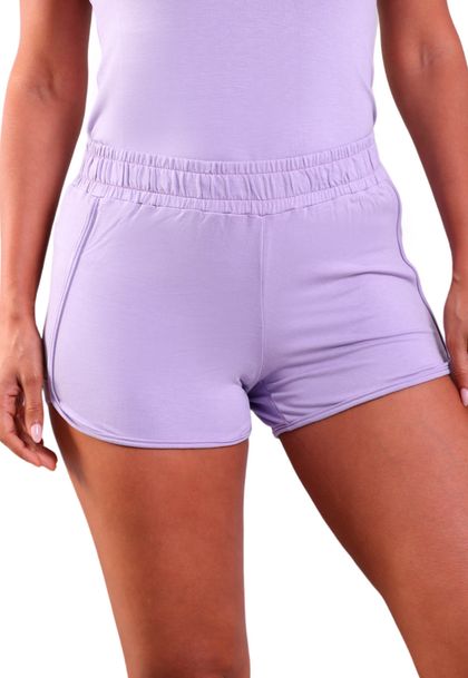 Shorts Curto Feminino Elástico no Cós