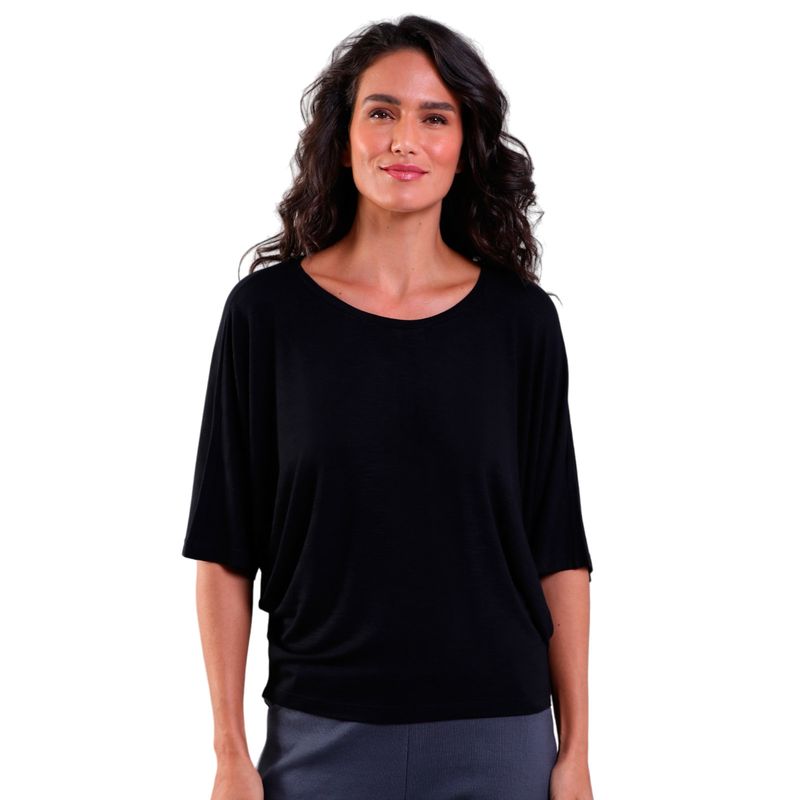 Blusa Feminina Manga Morcego