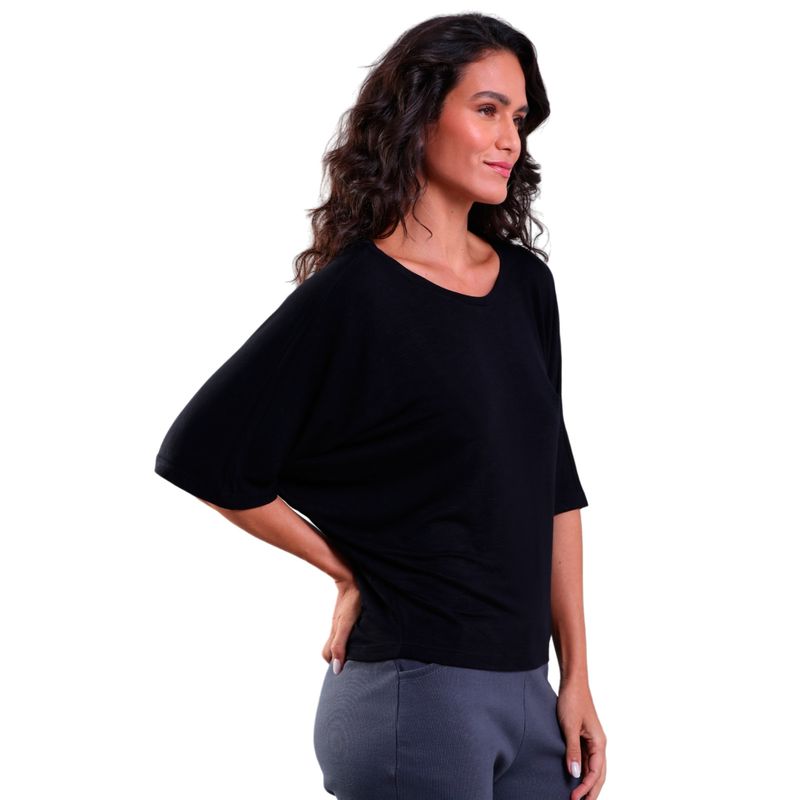 Blusa Feminina Manga Morcego