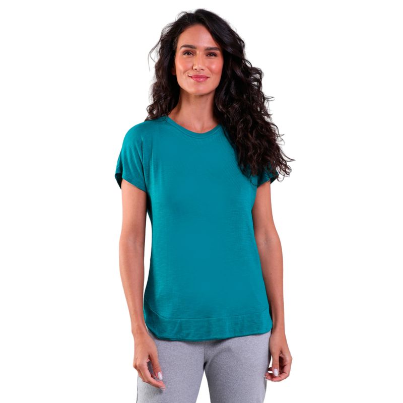 Blusa Feminina Viscose Manga Curta