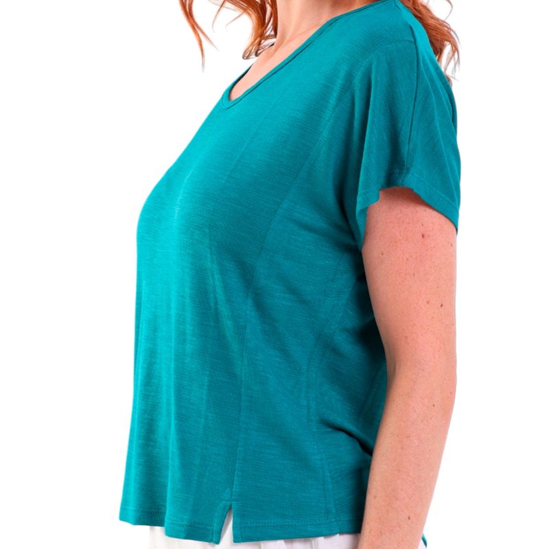 Blusa Feminina Manga Ampla Curta