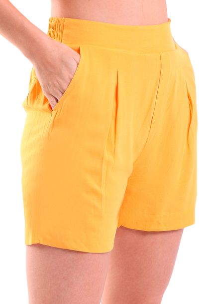 Shorts Curto Feminino Com Bolsos Olimpia