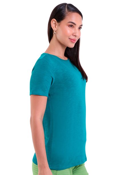 Blusa Manga Curta Feminina