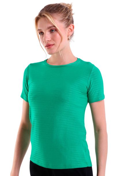 Blusa Feminina Basic Manga Curta