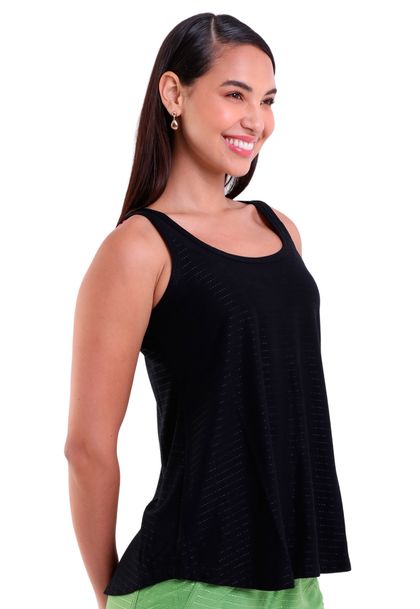 Regata Feminina Básica Gola Canoa