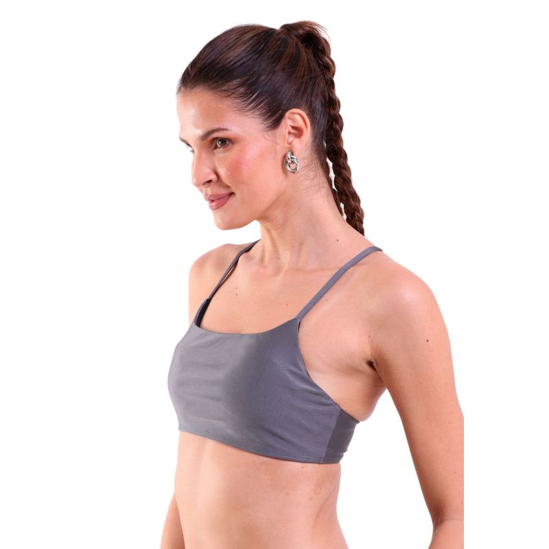 Top Fitness de Alcinha com Bojo Trilobal