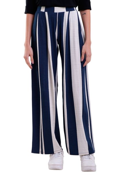 Calça Feminina Listrado Pantalona