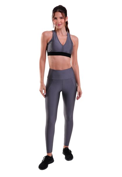 Calça Legging Sport Trilobal com Recortes