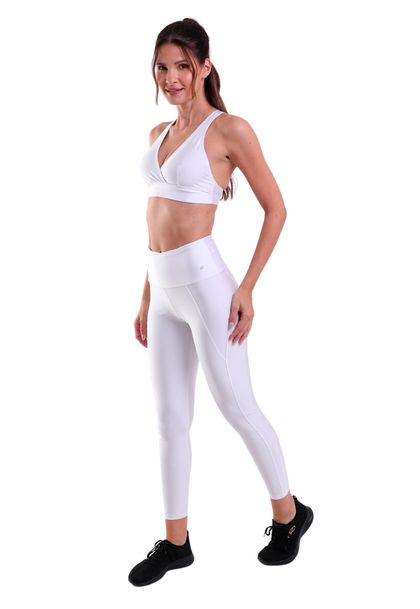 Calça Legging Sport Trilobal com Recortes