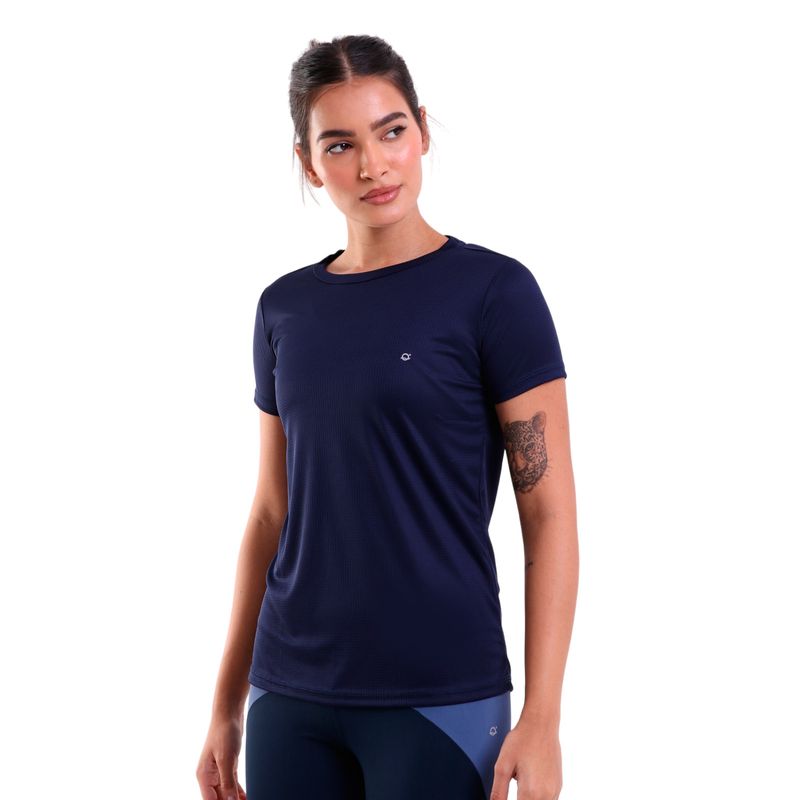 Camiseta Feminina Básica Gola Careca Ludo